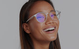 Clear Lenses for Blue Light