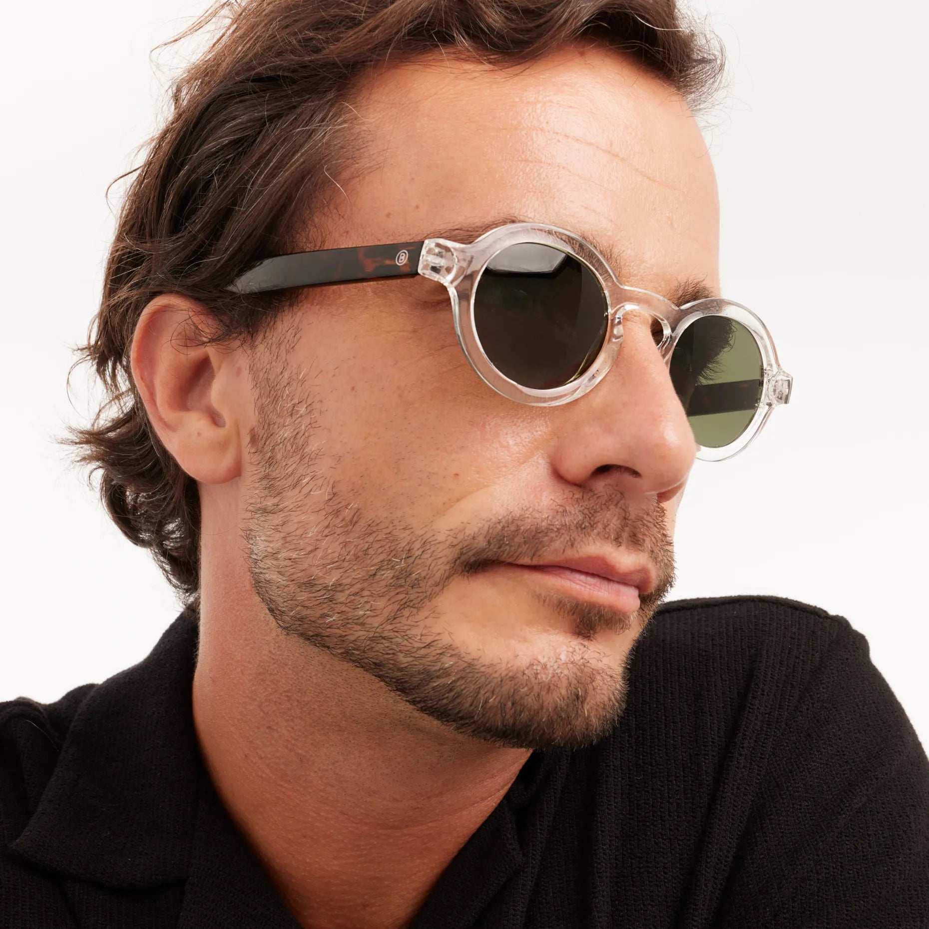 Charles Combi sunglasses - round eyeglass frame | BARNER