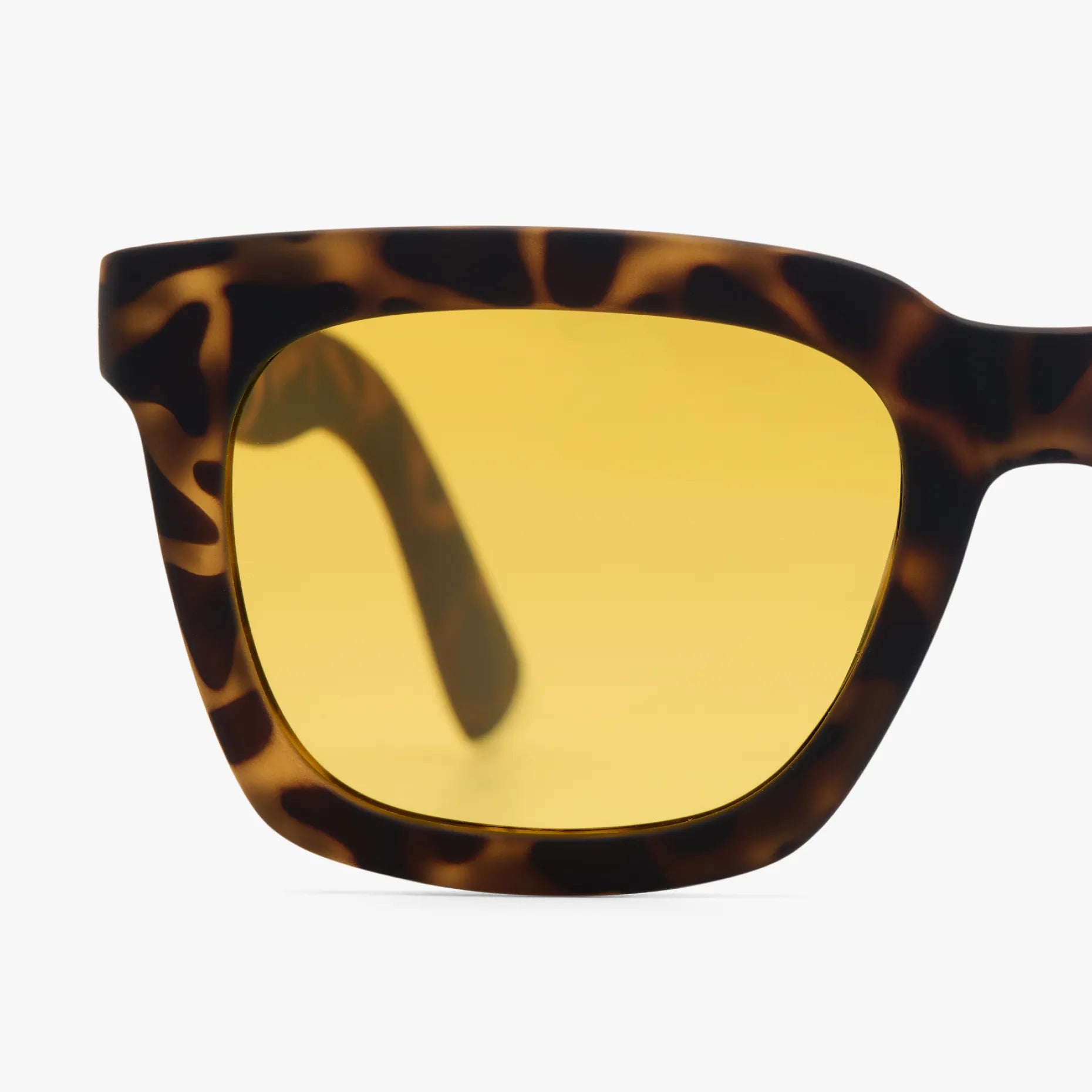Black Frame Sunglasses with Amber Lenses and Gold Temples Fancy Oversized Black Frame Gold Temple Black Temple Tips  main image 2