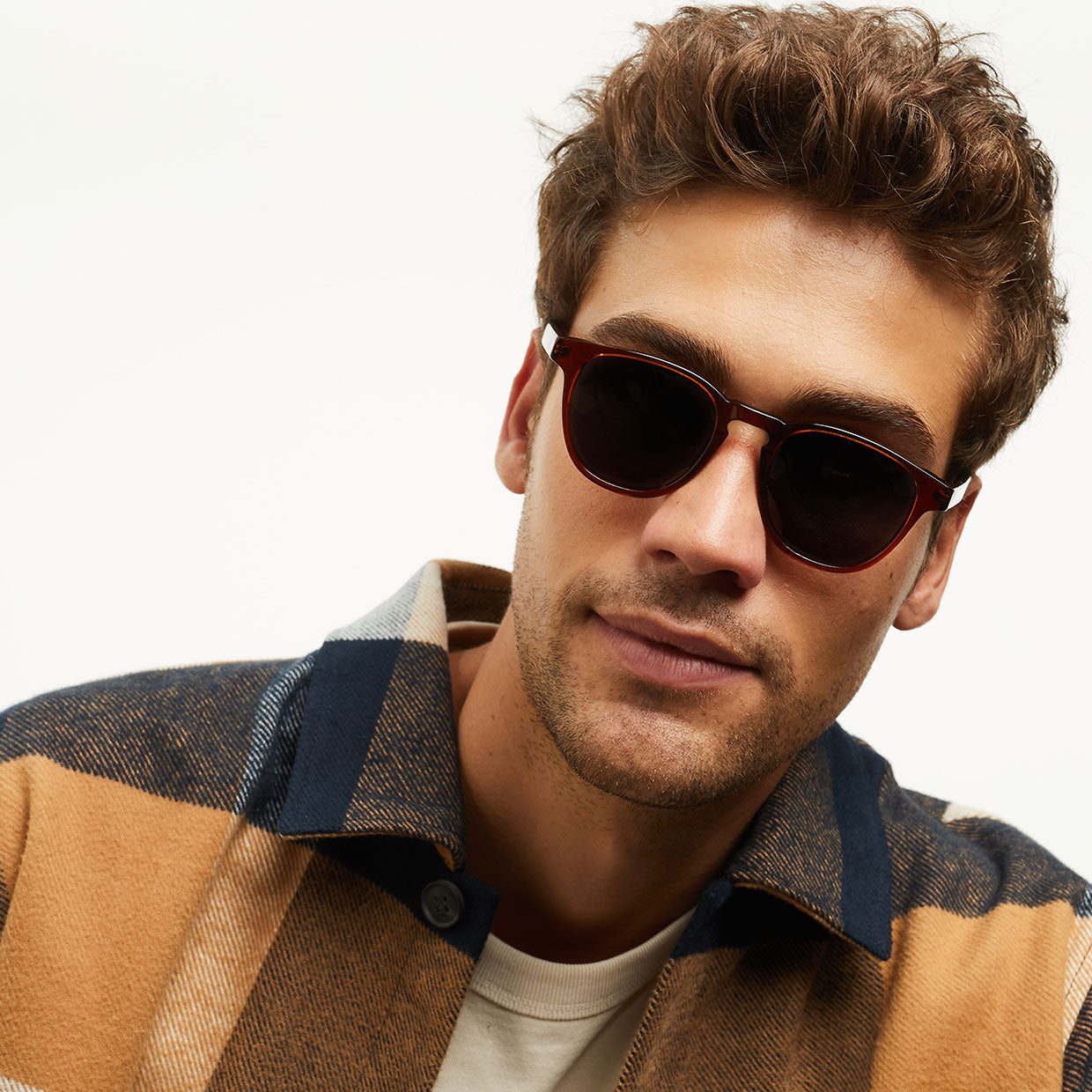 Contacta, Suncity Sole E Lettura, Occhiali Da Sole E Da Lettura Per Uomo E Donna, Occhiali Dalla Forma Rettangolare Con Lenti Blu Sfumate - Foto 2